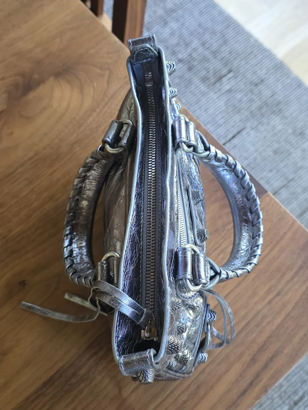 Balenciaga stylish metallic
